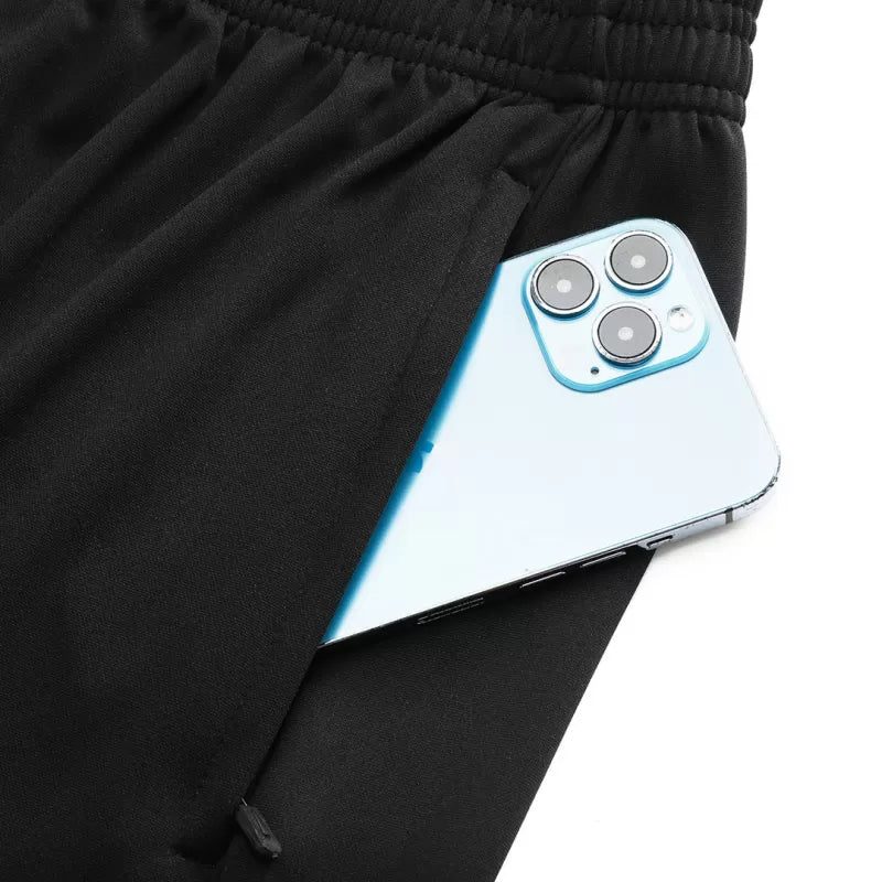 Kid's Manchester United 1/4 Zip Training Kit (Jacket+Pants) 2025/26 - Black