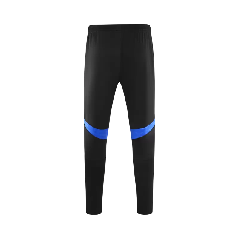 Kid's Manchester United 1/4 Zip Training Kit (Jacket+Pants) 2025/26 - Black