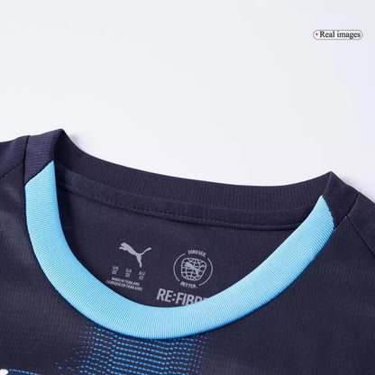 Kid's Marseille Away Soccer Jerseys Kit (Jersey+Shorts) 2025/26