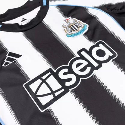 Kid's Newcastle United Home Soccer Jersey Kit(Jersey+Shorts) 2025/26