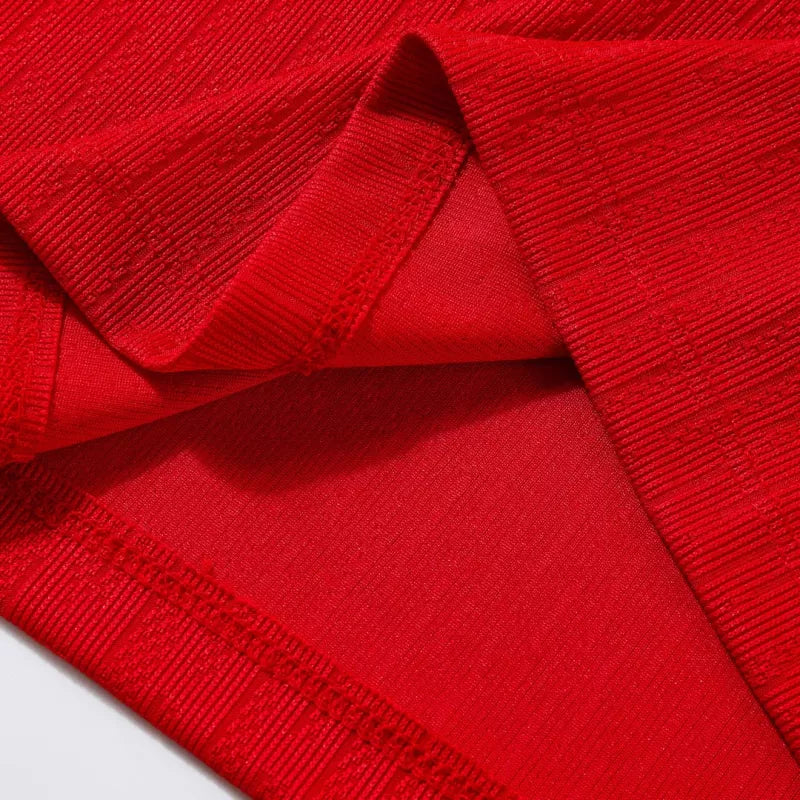 Completo da allenamento PSG con zip a 1/4 (giacca+pantaloni) per bambini 2025/26 - Rosso