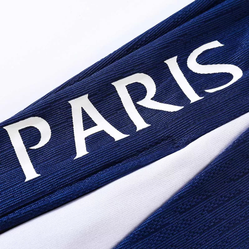 Completo da allenamento PSG con zip a 1/4 (giacca+pantaloni) per bambini 2025/26 - Rosso