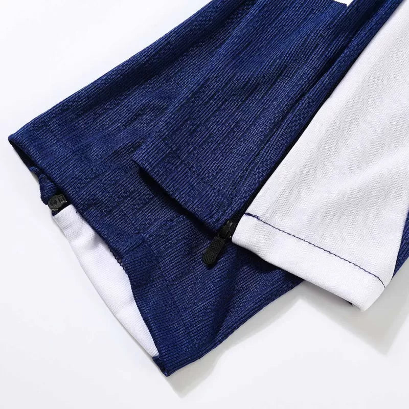 Completo da allenamento PSG con zip a 1/4 (giacca+pantaloni) per bambini 2025/26 - Rosso