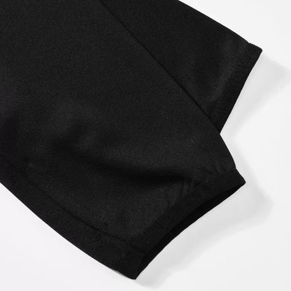 Kid's Real Madrid 1/4 Zip Training Kit (Jacket+Pants) 2025/26 - Black