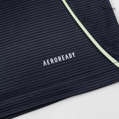 Kit da calcio da trasferta per bambini del Real Madrid (maglia+pantaloncini+calzini) 2025/26