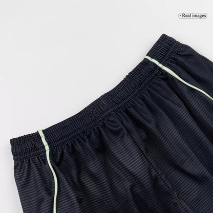 Kit da calcio da trasferta per bambini del Real Madrid (maglia+pantaloncini+calzini) 2025/26