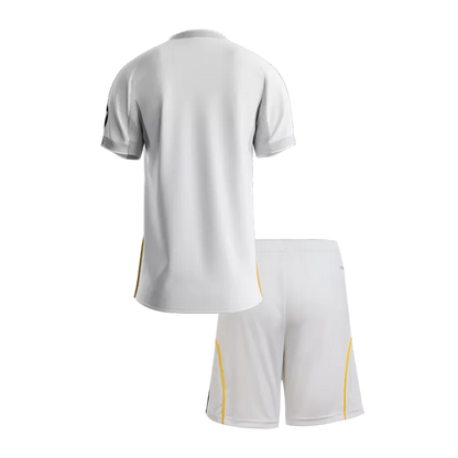 Kit da calcio per bambini Real Madrid Home (maglia+pantaloncini) 2025/26