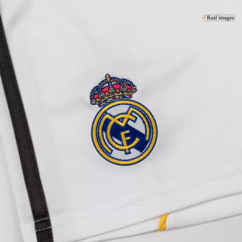 Kit da calcio per bambini Real Madrid Home (maglia+pantaloncini) 2025/26