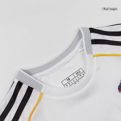 Kit da calcio per bambini Real Madrid Home (maglia+pantaloncini) 2025/26