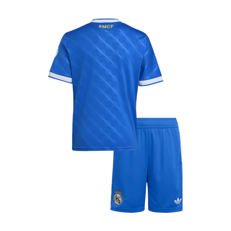 Kid's Real Madrid Third Away Soccer Jersey Kit(Jersey+Shorts) 2025/26
