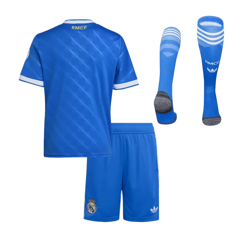 Kit da calcio per bambini Real Madrid Third Away (maglia+pantaloncini+calzini) 2025/26