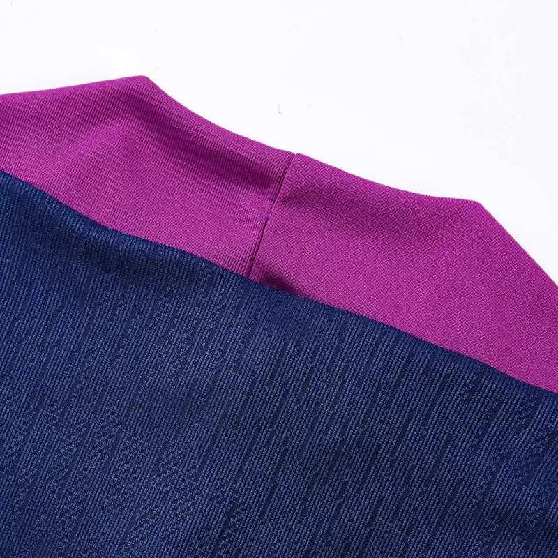 Kids Barcelona 1/4 Zip Training Kit (Jacket + Pants) 2025/26 - Navy