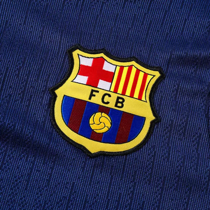 Kids Barcelona 1/4 Zip Training Kit (Jacket + Pants) 2025/26 - Navy