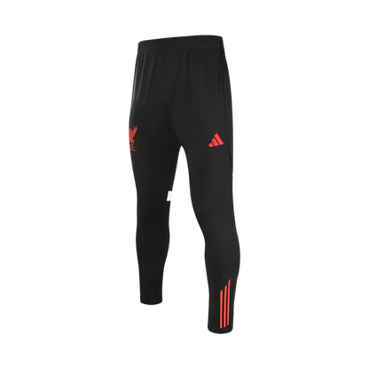 Kit da allenamento Liverpool con cerniera 1/4 per bambini (giacca+pantaloni) 2025/26 - Bianco