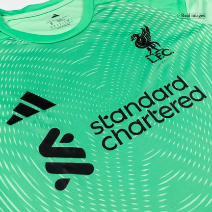 Liverpool Goalkeeper Soccer Jersey 2025/26 - Green