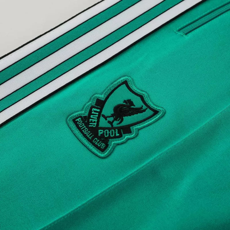 Kit giacca da allenamento Liverpool (giacca+pantaloni) 2025/26-Verde