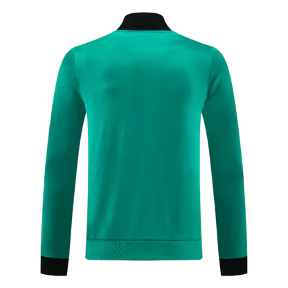 Kit giacca da allenamento Liverpool (giacca+pantaloni) 2025/26-Verde