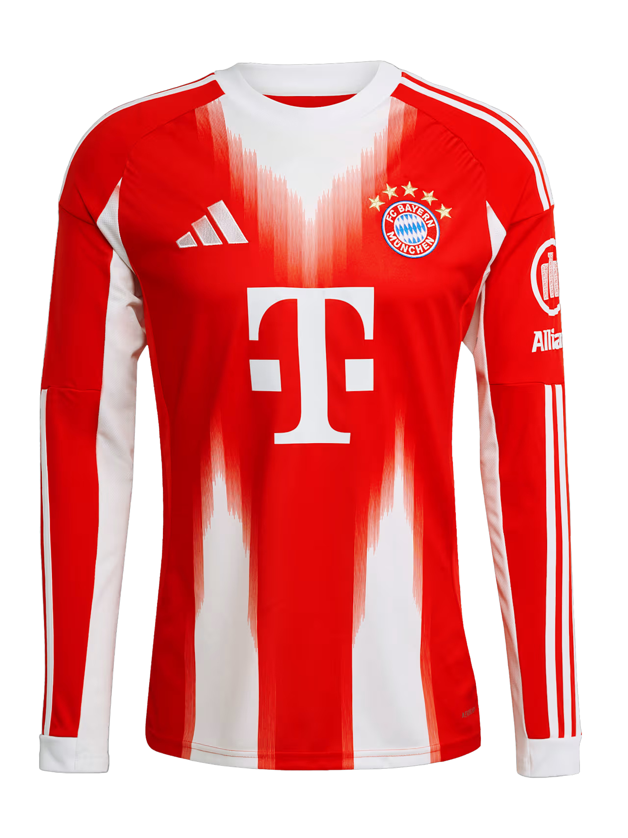 Bayern Munich Home Long Sleeve Soccer Jersey 2025/26