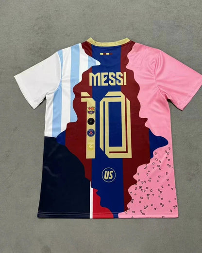 MESSI #10 All Team Tribute Jersey – Limited Edition Fan Shirt ( Barcelona, Paris Saint-Germain (PSG), Inter Miami, and the Argentina National Team.) 2025/26