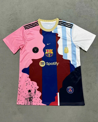 MESSI #10 All Team Tribute Jersey – Limited Edition Fan Shirt ( Barcelona, Paris Saint-Germain (PSG), Inter Miami, and the Argentina National Team.) 2025/26