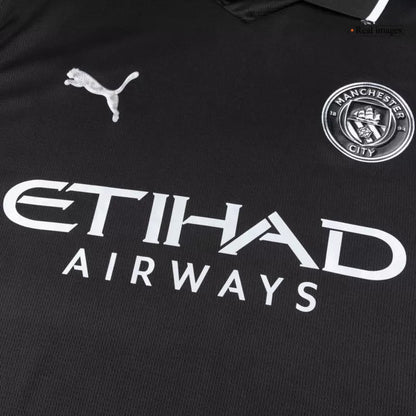 Maglia da calcio a maniche lunghe da trasferta del Manchester City 2025/26