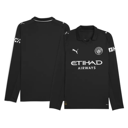 Maglia da calcio a maniche lunghe da trasferta del Manchester City 2025/26