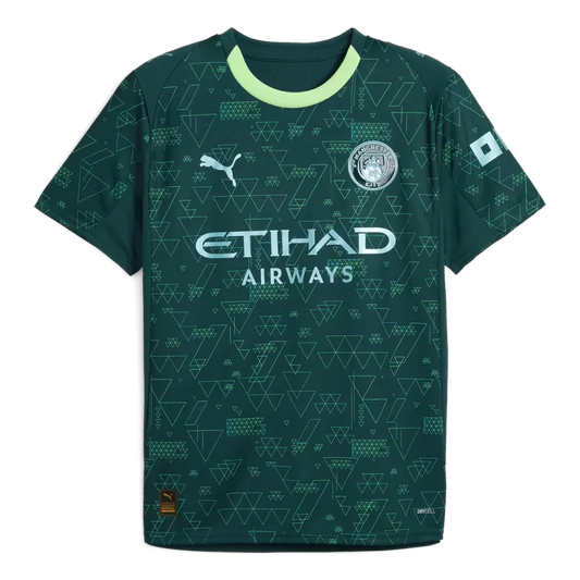 Manchester City Fourth Away Soccer Jersey 2025/26