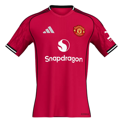 Maglia da calcio casalinga del Manchester United 2025/26