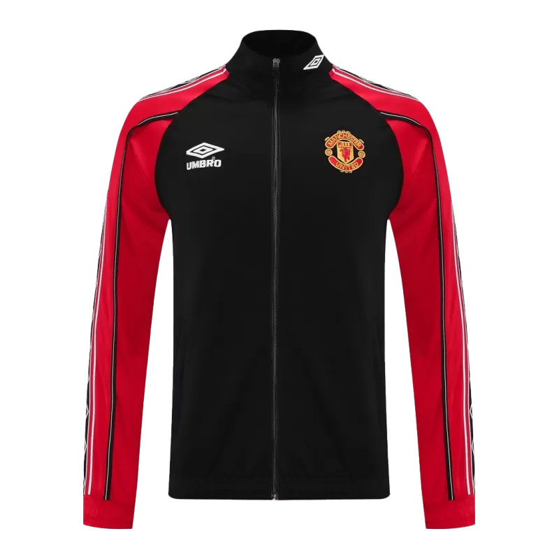 Giacca da allenamento del Manchester United 2025/26 - Rosso e nero (stile B)