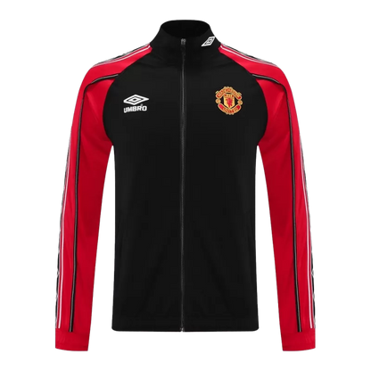 Giacca da allenamento del Manchester United 2025/26 - Rosso e nero (stile B)