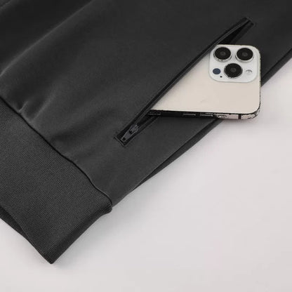 Kit giacca da allenamento Manchester United (giacca+pantaloni) 2025/26 - Nero