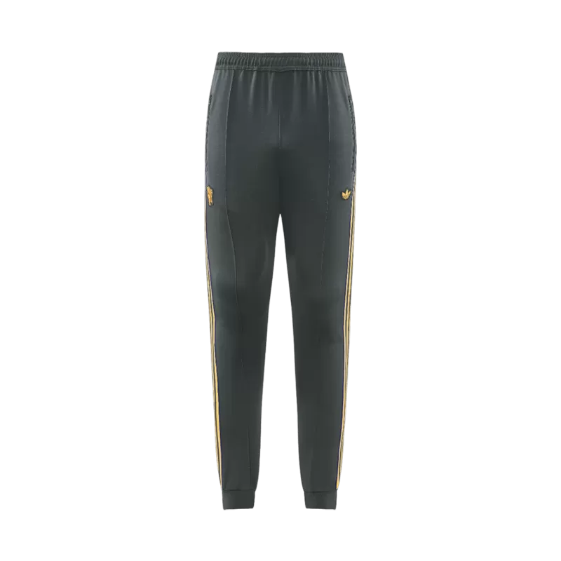 Kit giacca da allenamento Manchester United (giacca+pantaloni) 2025/26 - Nero