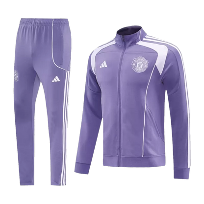 Manchester United Training Jacket Kit (Jacket+Pants) 2025/26 - Purple