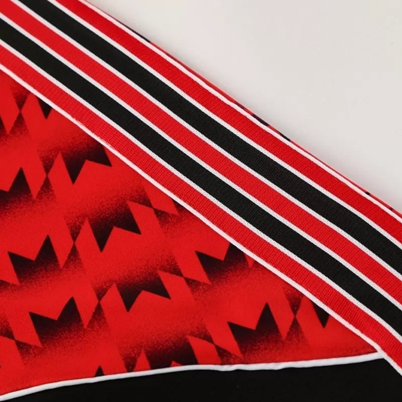 Manchester United Training Jacket Kit (Jacket+Pants) 2025/26 - Red&Black