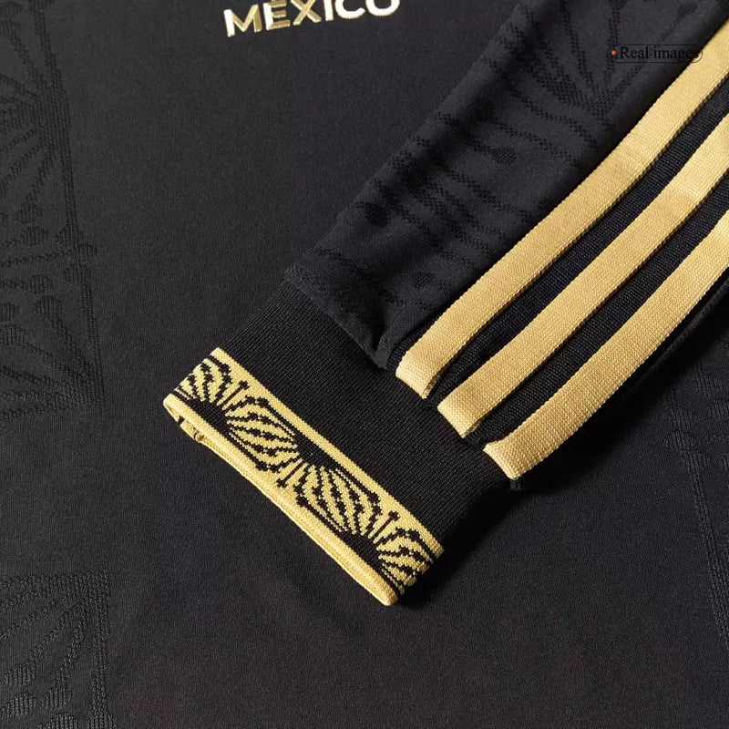 Player Version Mexico Third Away Long Sleeve Jerseys Kit 2025- Gold Cup