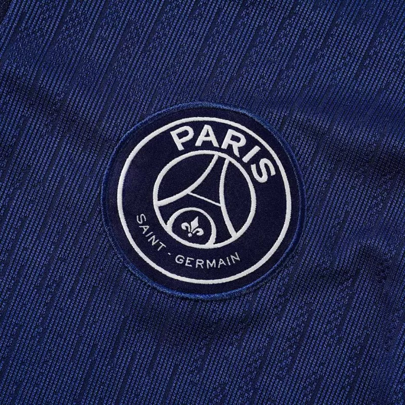 Completo da allenamento PSG con zip 1/4 (giacca+pantaloni) 2025/26 - Blu navy
