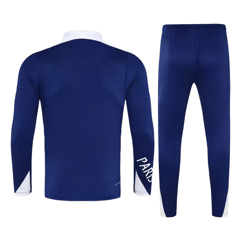 Completo da allenamento PSG con zip 1/4 (giacca+pantaloni) 2025/26 - Blu navy