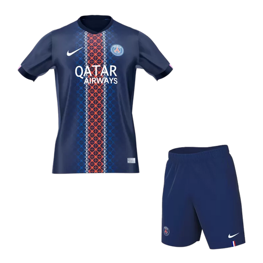 Kit maglia da calcio PSG Home (maglia+pantaloncini) 2025/26