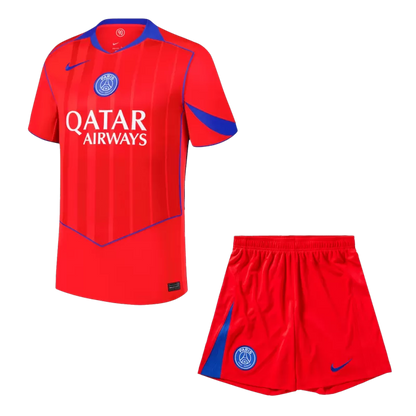 PSG Third Away Soccer Jersey Kit (Jersey+Shorts) 2025/26