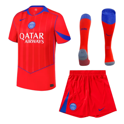 Kit terza maglia da calcio PSG (maglia+pantaloncini+calzini) 2025/26