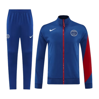 Kit giacca da allenamento PSG (giacca+pantaloni) 2025/26 - Blu navy e rosso
