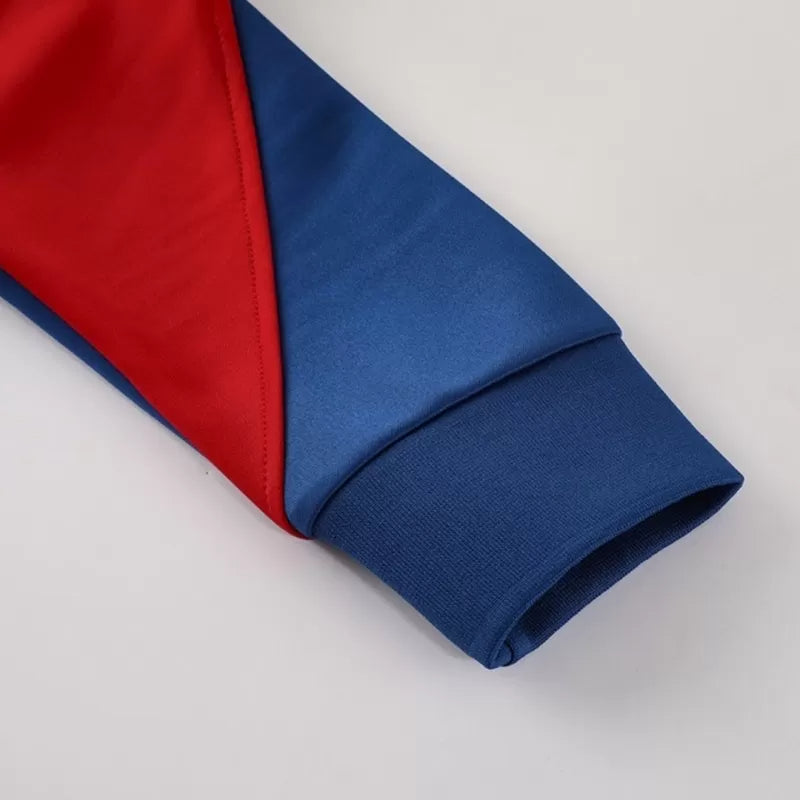 Kit giacca da allenamento PSG (giacca+pantaloni) 2025/26 - Blu navy e rosso