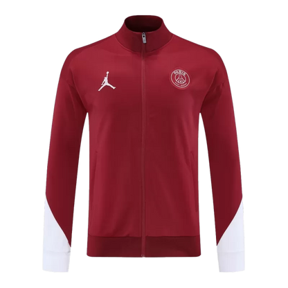 Kit giacca da allenamento PSG (giacca+pantaloni) 2025/26 - Rosso