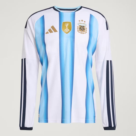 Player Version Argentina Home Long Sleeve Jersey 2026