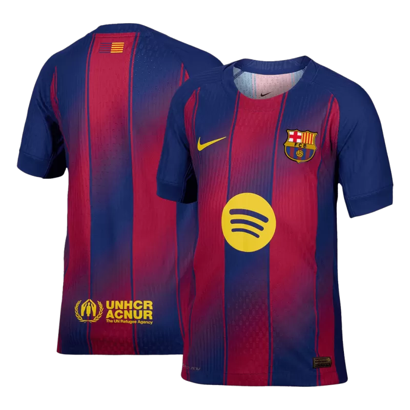 Player Version Barcelona Home 2025/26 Soccer Jersey - Slim Fit