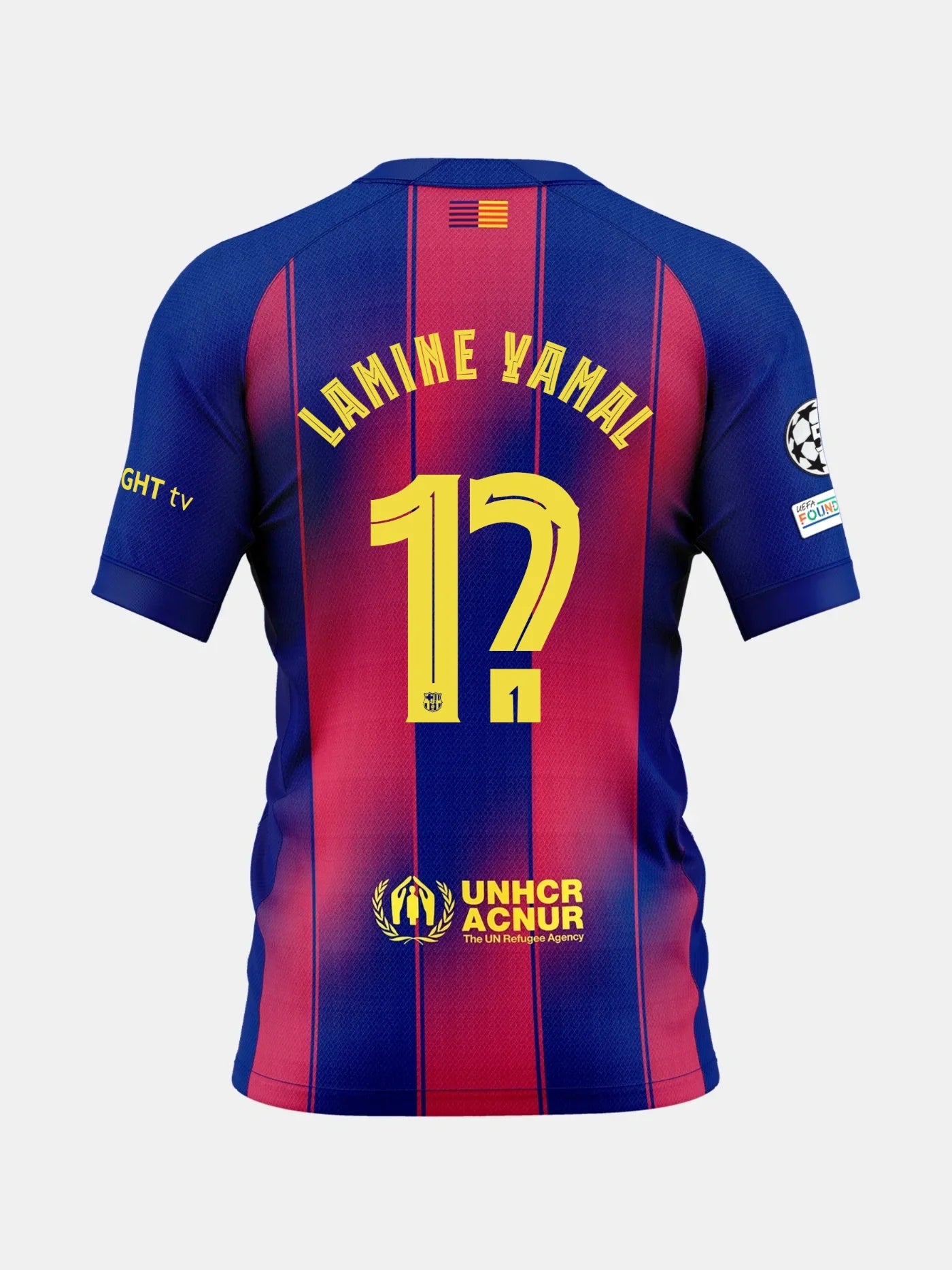Player Version Barcelona LAMINE YAMAL Home 2025/26 Soccer Jersey