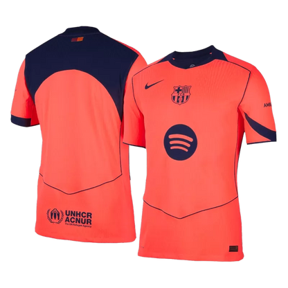 Player Version Barcelona Third Away Soccer Jersey 2025/26- Spotify Logo Without Text