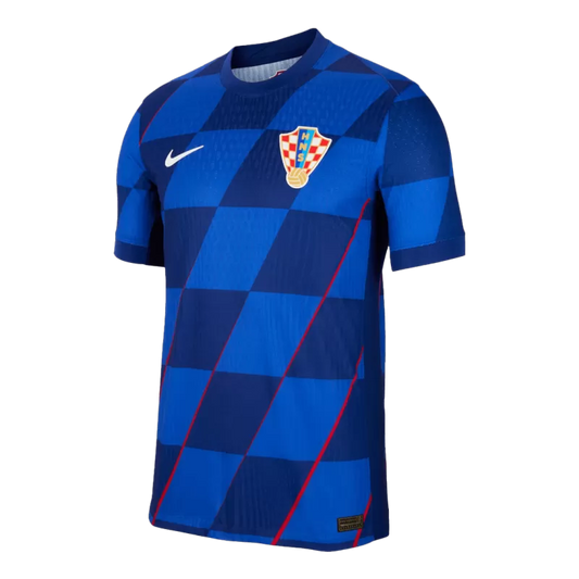Player Version Croatia Away Soccer Jersey Euro 2024/25 - Slim Fit