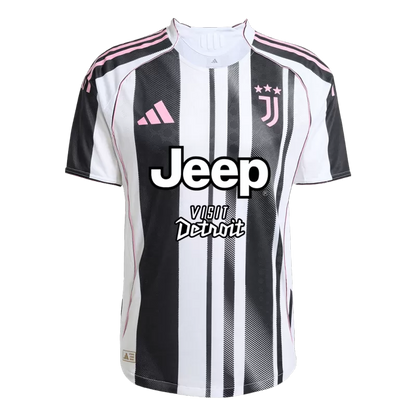 Player Version Juventus Home Soccer Jersey 2025/26 - Slim Fit