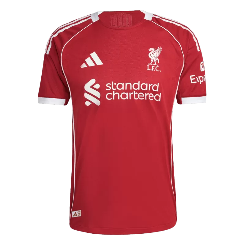 Player Version Liverpool Home Soccer Jersey 2025/26